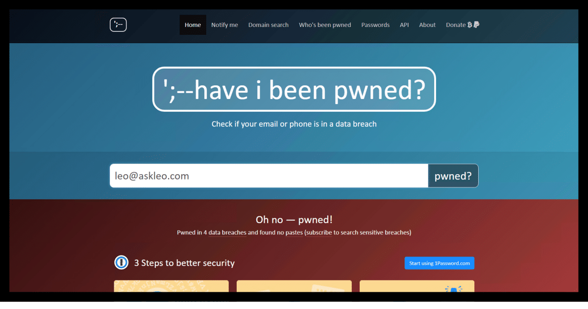 leo@askleo.com has been Pwned!