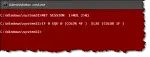 Command Prompt having run a startup script