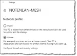 Network Profile