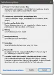 Delete Browsing History in Internet Explorer