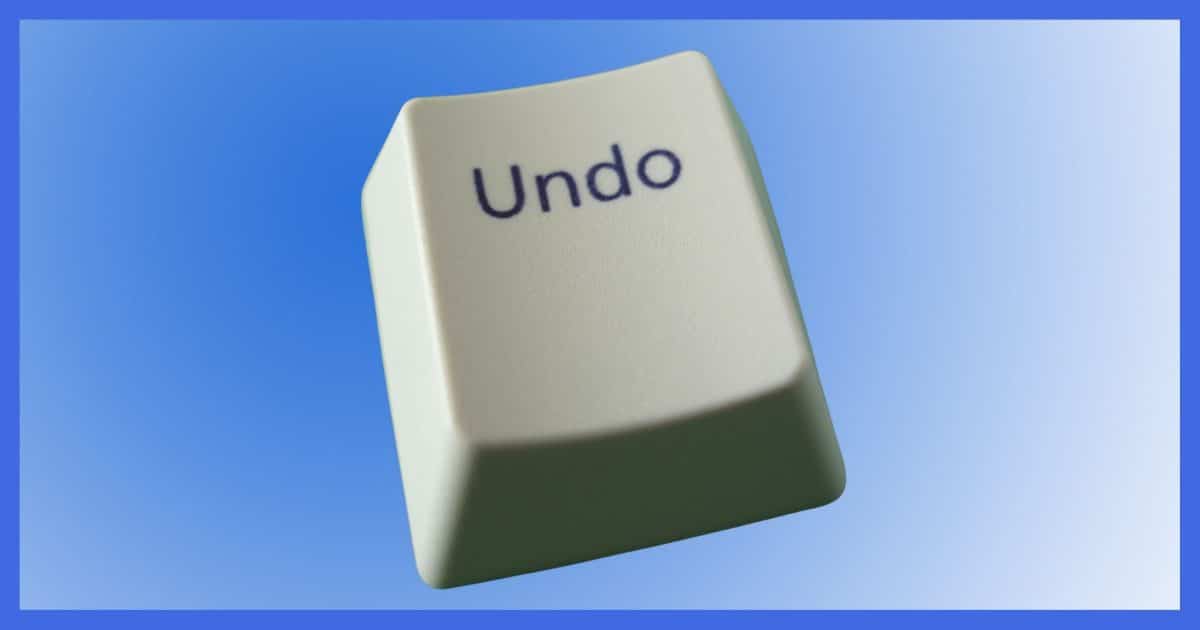 Undo button