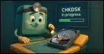 CHKDSK in progress