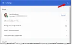 Search Google Chrome Settings
