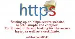 How Do I Change My Website to Be an https Secure Site?