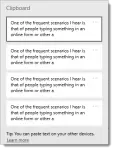 Clipboard History