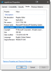 Registry Editor Properties - Details