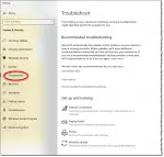 Troubleshoot in Windows 10's Settings app