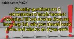 How to Choose Good Security Questions
