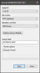 Format Disk Dialog