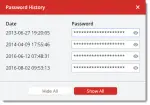 Password history