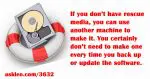Do I Need to Make a New Rescue Disc Every Time My Backup Software Updates?