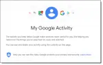 My Google Activity