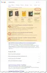 Search Results for "Backup Software", highlighting ads