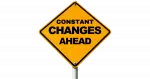 Warning sign: constant changes ahead