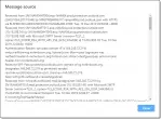 Message Source display in Outlook.com