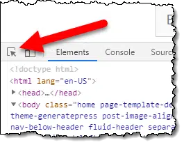 Inspect pointer tool