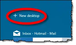 New Desktop Link