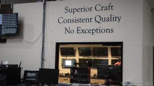 Superior Craft; Consistent Quality; No Exceptions