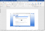 An image in a Microsoft Word document