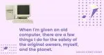 What to Do With an Old Computer You've Been Given - What I Did With Mine
