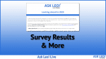 Survey Results & More - Ask Leo! Live