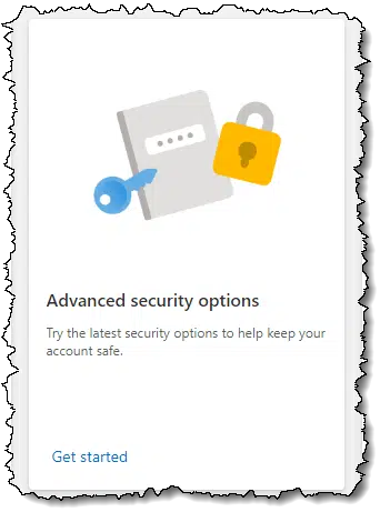 Advanced Security Options