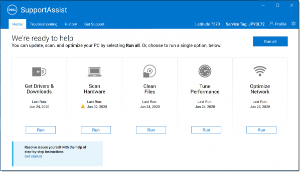 Dell Support Assist