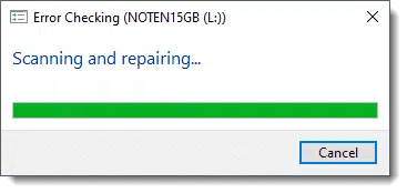 Scanning and Repairing