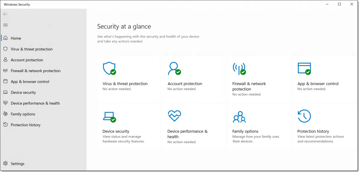 Windows Security