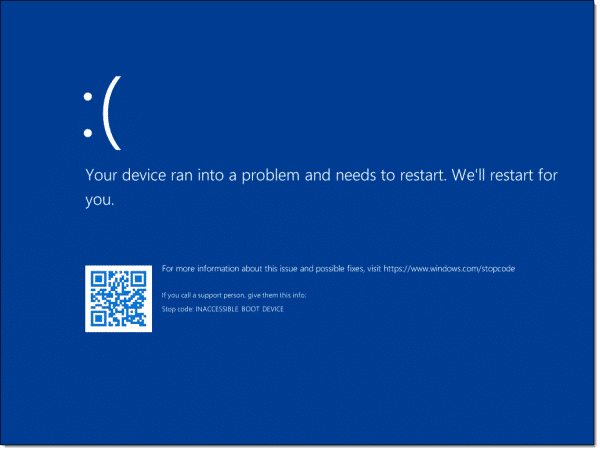 Blue Screen after deleting system32