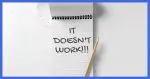 It. Doesn't. Work!!!