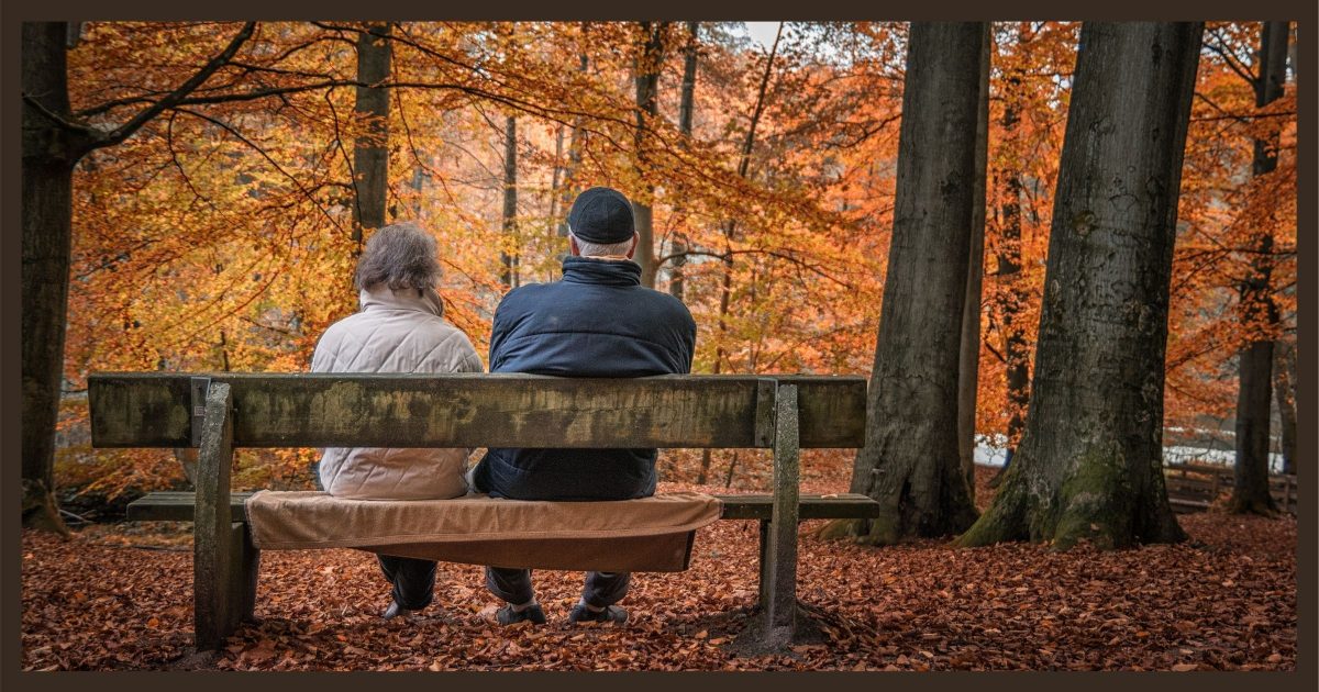 Couple on a Bench