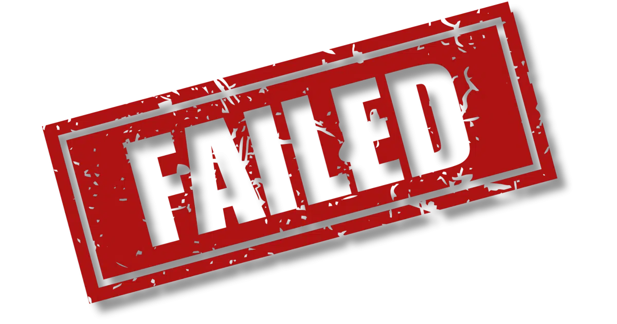 Failed!