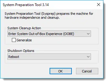 System Preparation Tool