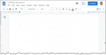 An Empty Google Doc