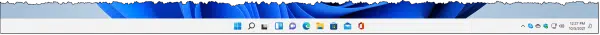 Windows 11 Taskbar.