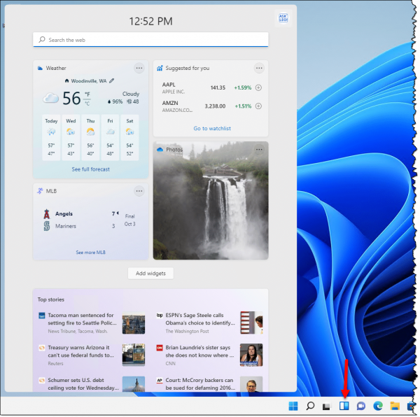 Windows 11 Widgets.