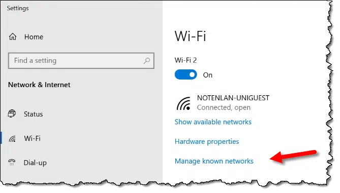 Wi-Fi Settings