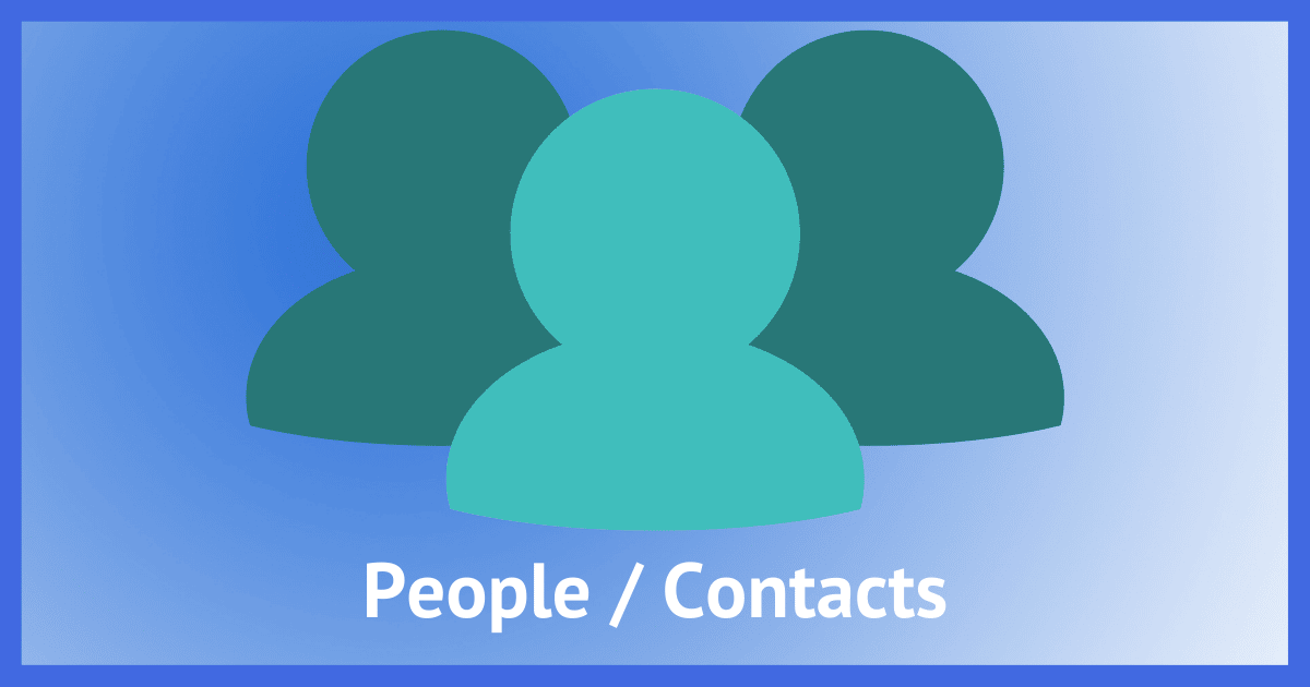 People / Contacts / Address Book