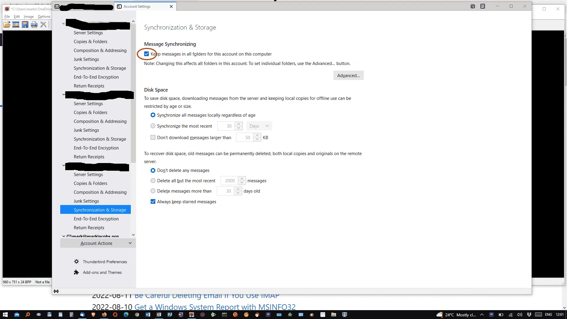 sync abd save