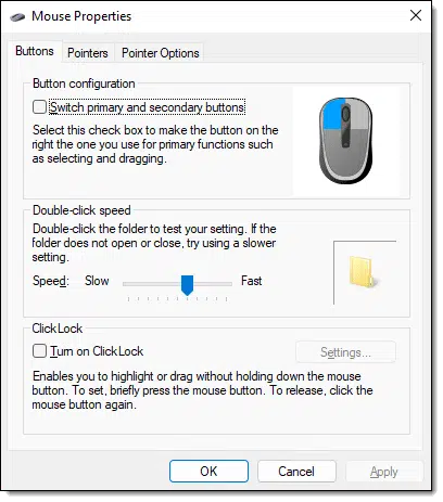 Mouse Properties