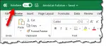 Autosave in Microsoft Excel.