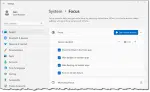 Focus Assist in Windows 11