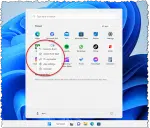 Windows 11 Start Menu