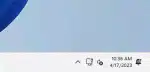 Dragging and dropping notification icons.