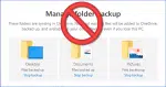 OneDrive backup - just say no.