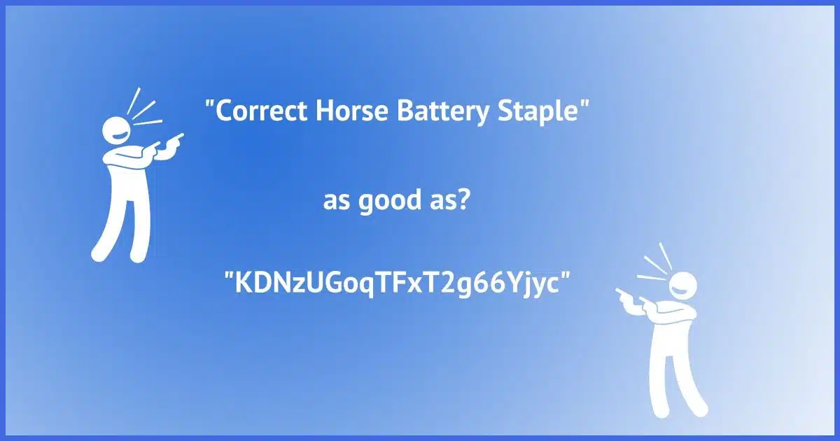 a passphrase as good as a password?
