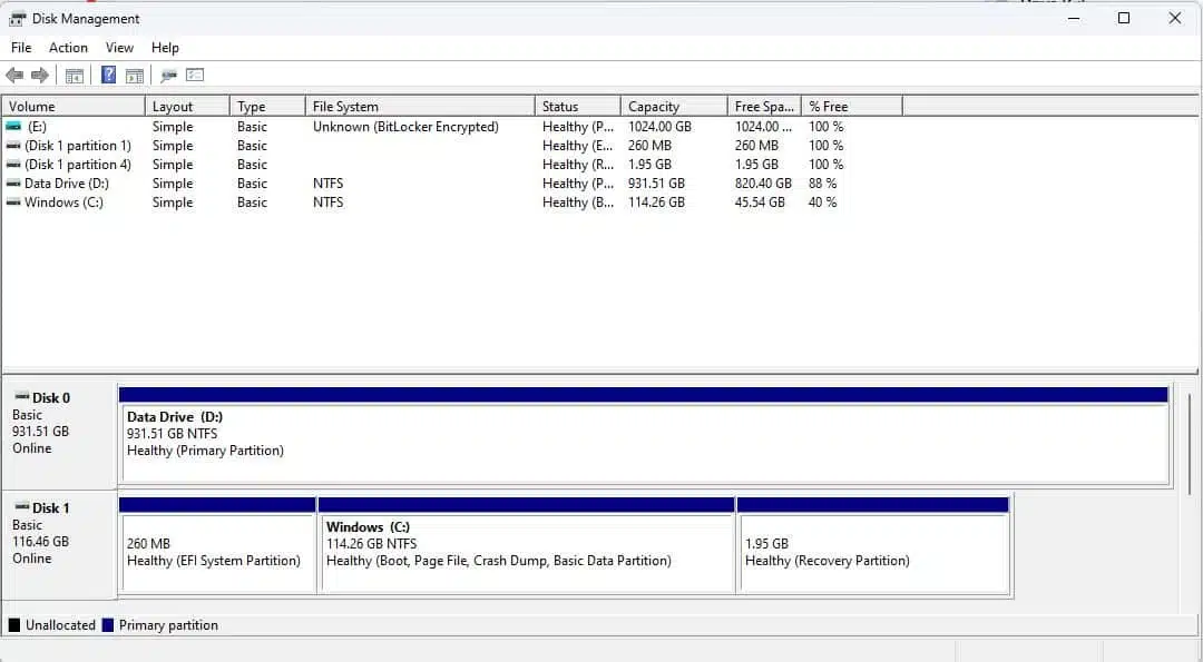 Disk Management