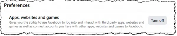 Turn off sign-in with Facebook completely.