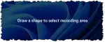 Snipping tool video setup.